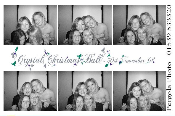 Pergola Party Photo Booth hire at Crystal UK.
A great party Photobooth for great staff party.

Pergola offers photo booth rental throughout the UK.