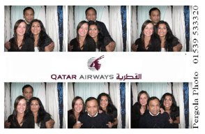 Pergola Party Photo Booth hire at the Qatar Airways party.
Every guest felt that   - I'm a celebrity - sensation.

Pergola offers photo booth rental throughout the UK.